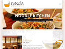 Tablet Screenshot of noodlekitchenjh.com